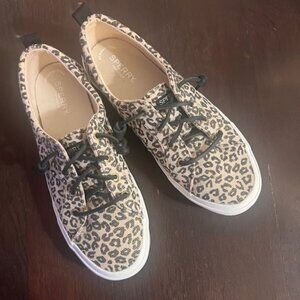 SPERRY Women's Slip-On Animal Print Sneakers